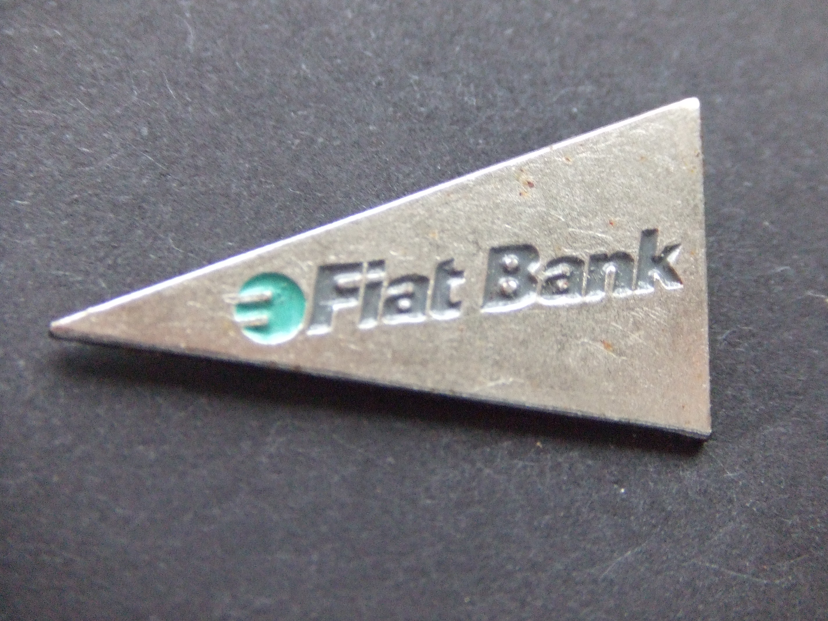 Fiat Bank zilverkleurige